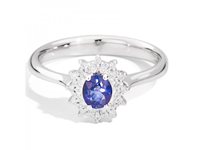 Anello Recarlo Donna in Oro bianco Zaffiro 0.53 Ct R77CC001/ZB-14 - R77CC001/ZB-14